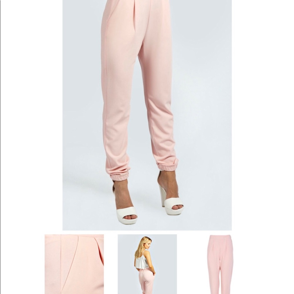 Pink joggers